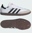 s-l140 (29) Women’s adidas Samba Indoor Soccer Shoes White Black Gum IH6001 Unisex NIB - Image 1