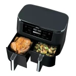 Ninja R-AD300CO Foodi 10qt XL 2-Basket Air Fryer, Black - Certified Refurbished