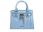 Michael Kors Hamilton Small Quilted Leather Satchel Crossbody