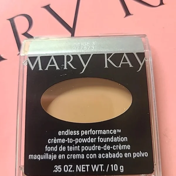 Mary Kay Endless Performance Creme to Powder Foundation Beige 3 ✨Discontinued