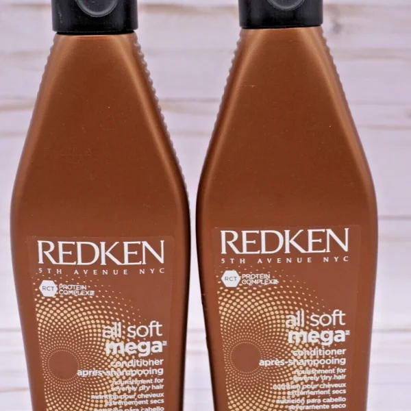 Lot of 2 Redken All Soft Mega Conditioner 8.5 oz