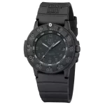Luminox Men's Watch Blackout Navy Seal Black Dial Black Rubber Strap 3001.BO