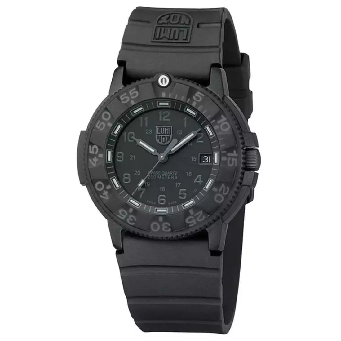 s-l1600 (23) Luminox Men's Watch Blackout Navy Seal Black Dial Black Rubber Strap 3001.BO - Image 1