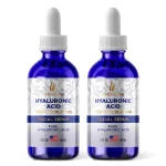 Hyaluronic Acid Anti-aging Serum for Face - 100% Pure Medical Formula - 2x 2oz