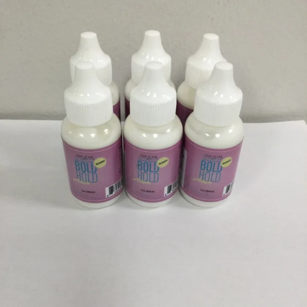 LOT OF 5 Bold Hold Active The Hair Diagram Lace Wig Adhesive Glue 1.3 Oz  e-techllc (6808)