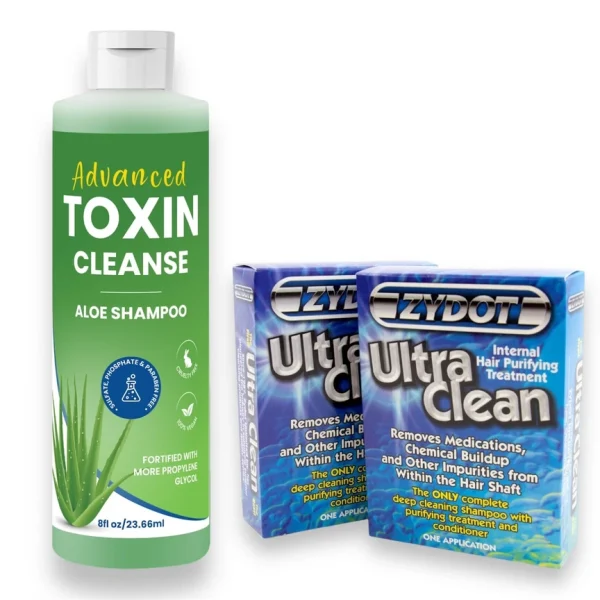 Advanced Toxin Cleanse Shampoo 2 Zydot Ultra Clean Pass Hair Follicle Test Detox