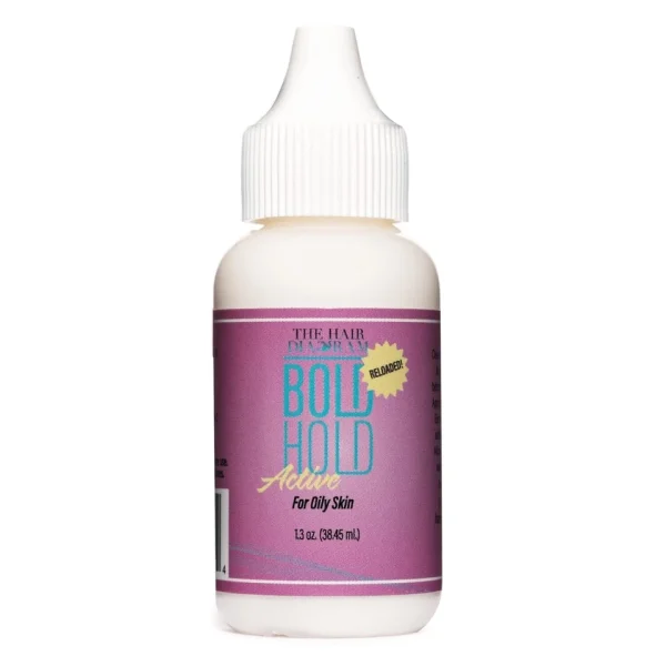 Bold Hold Active Reloaded Strong Hold Glue for Wigs, Formulated Oily Skin